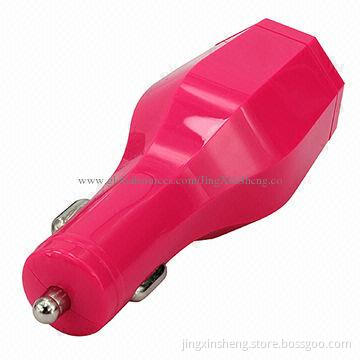 Portable Car Charger, Gorgerous Appearance, with Output 5V 2A
